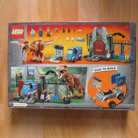 Lego 10758 Jurassic World Juniors T. Rex Breakout - Picture 2 of 3